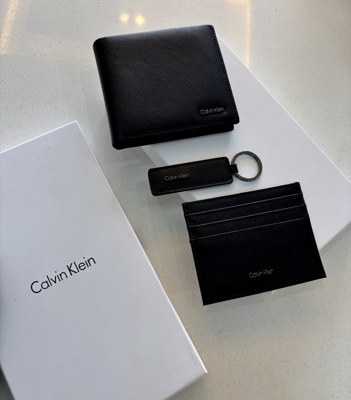 Set : Billetera - Tarjetero - llavero | Calvin Klein